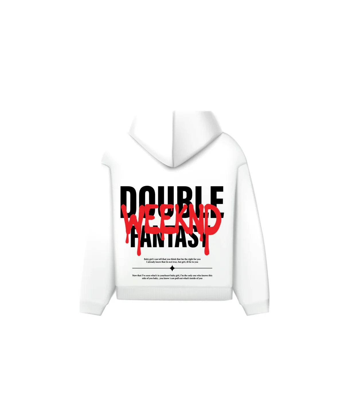 White Weekend Hoodie