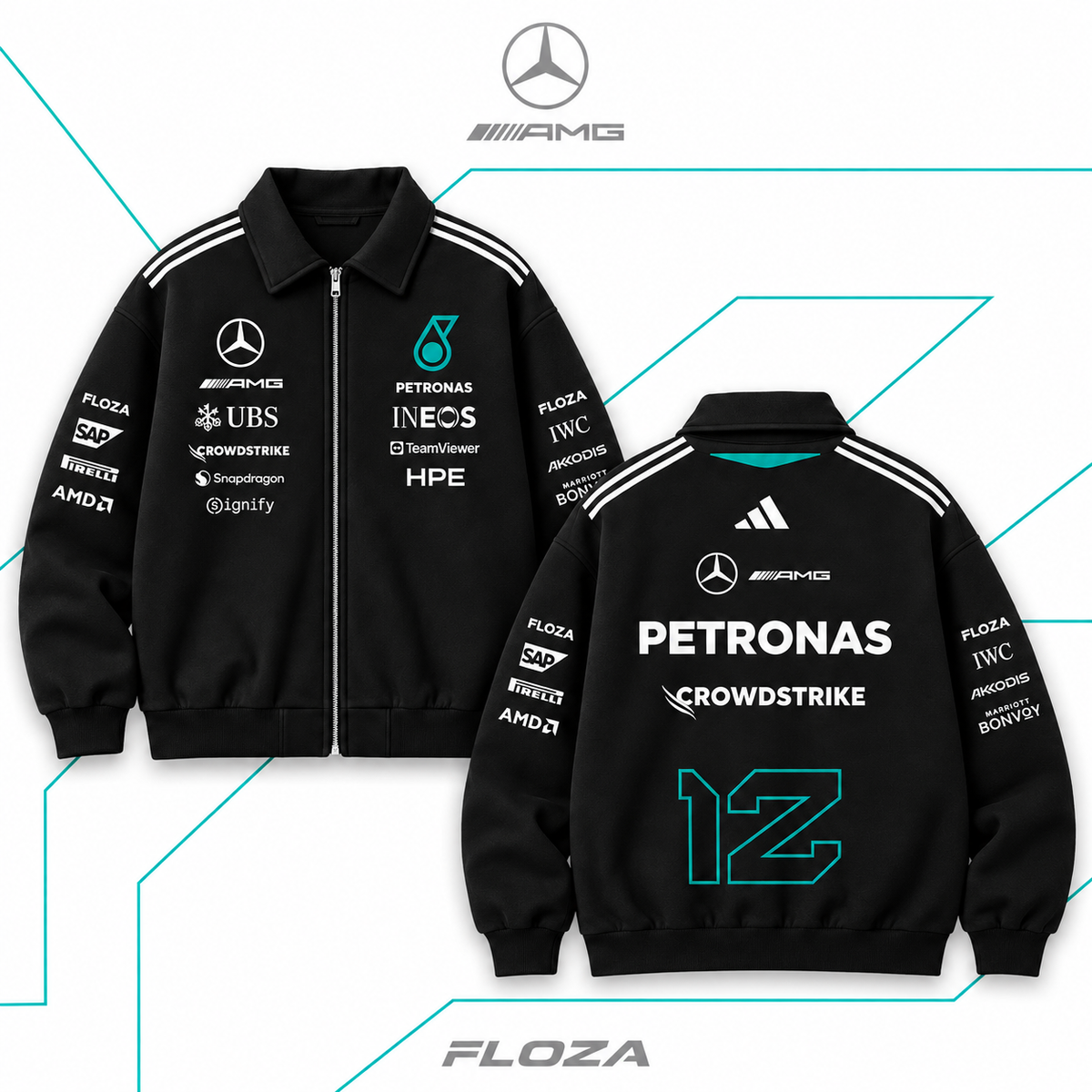 Mercedes AMG 12 Racing Jacket