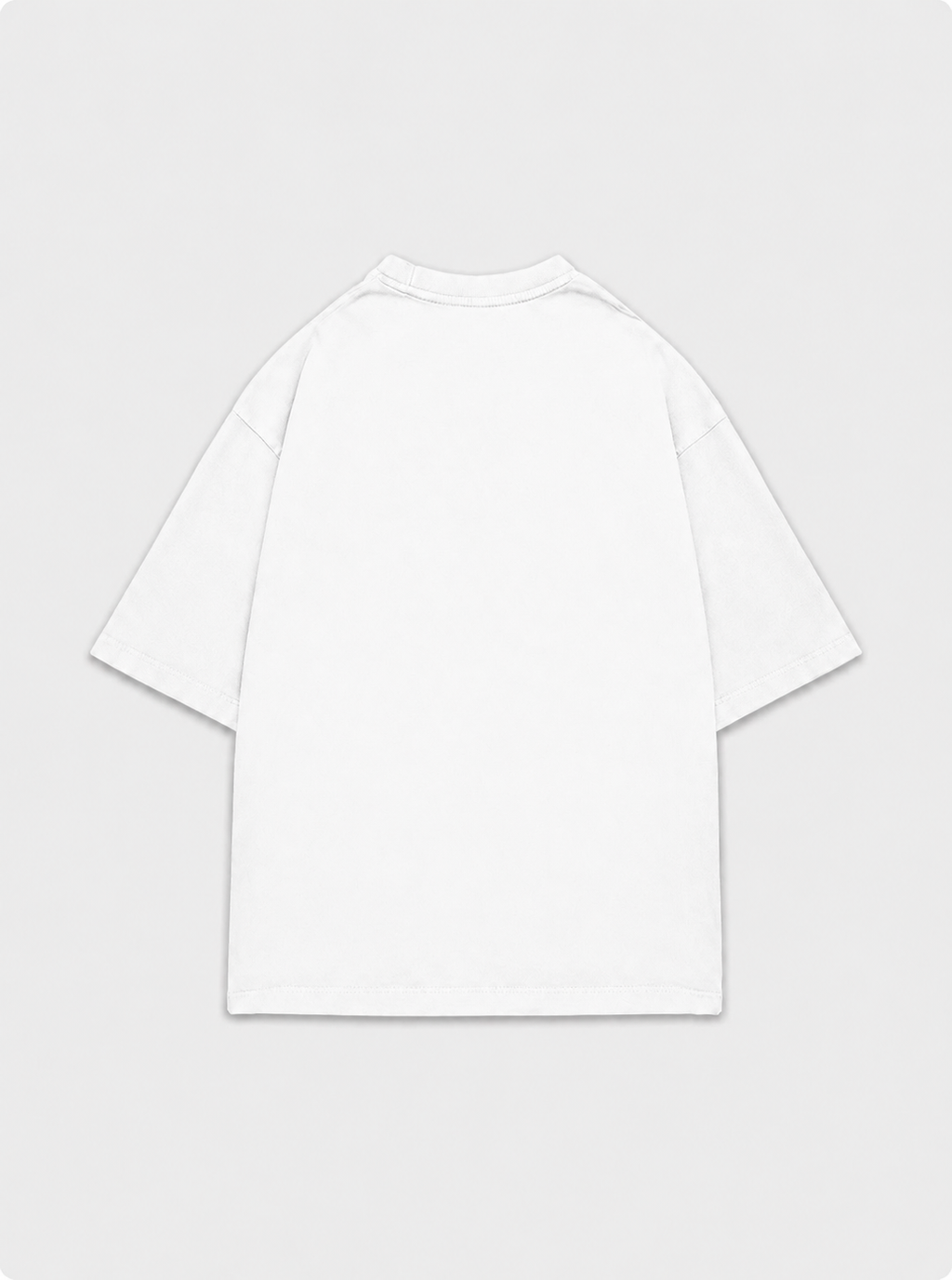 FLOZA Essential Oversized Tee — White