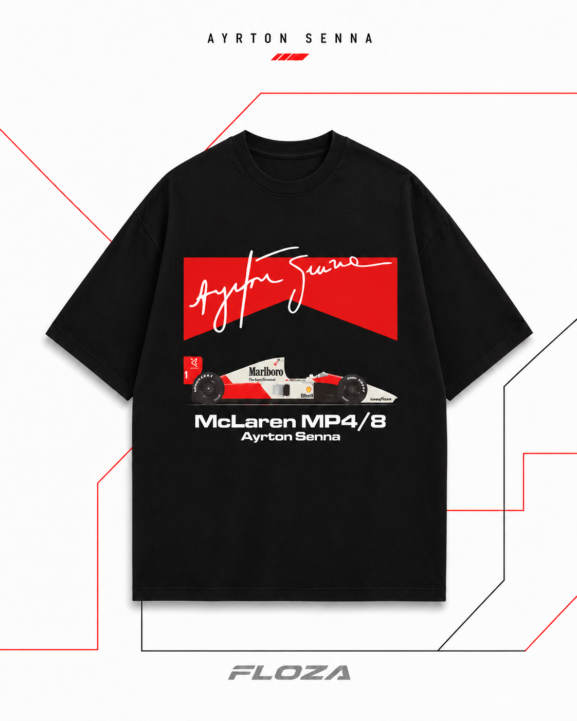 Black  McLAREN Tee
