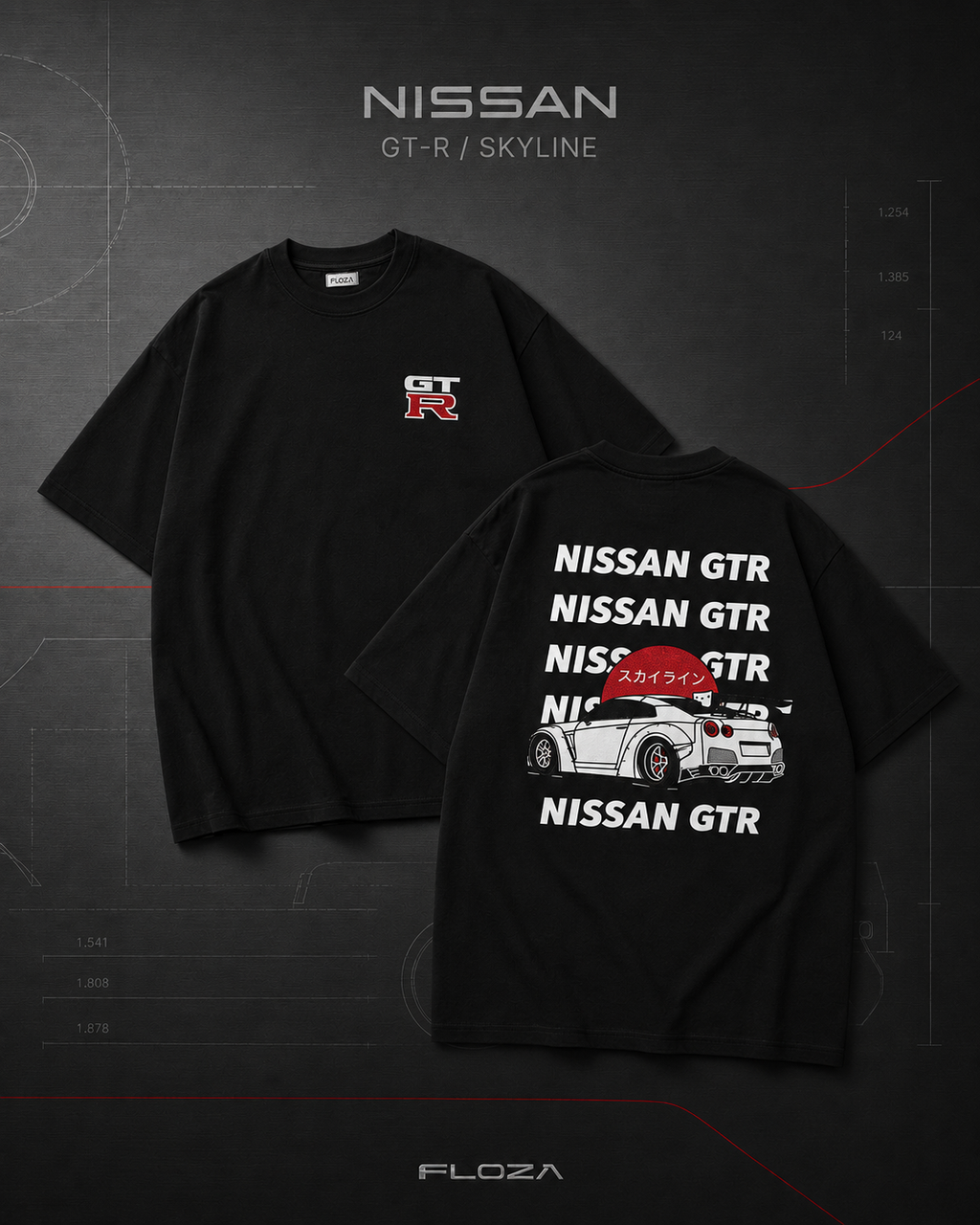 Nissan GTR Tee