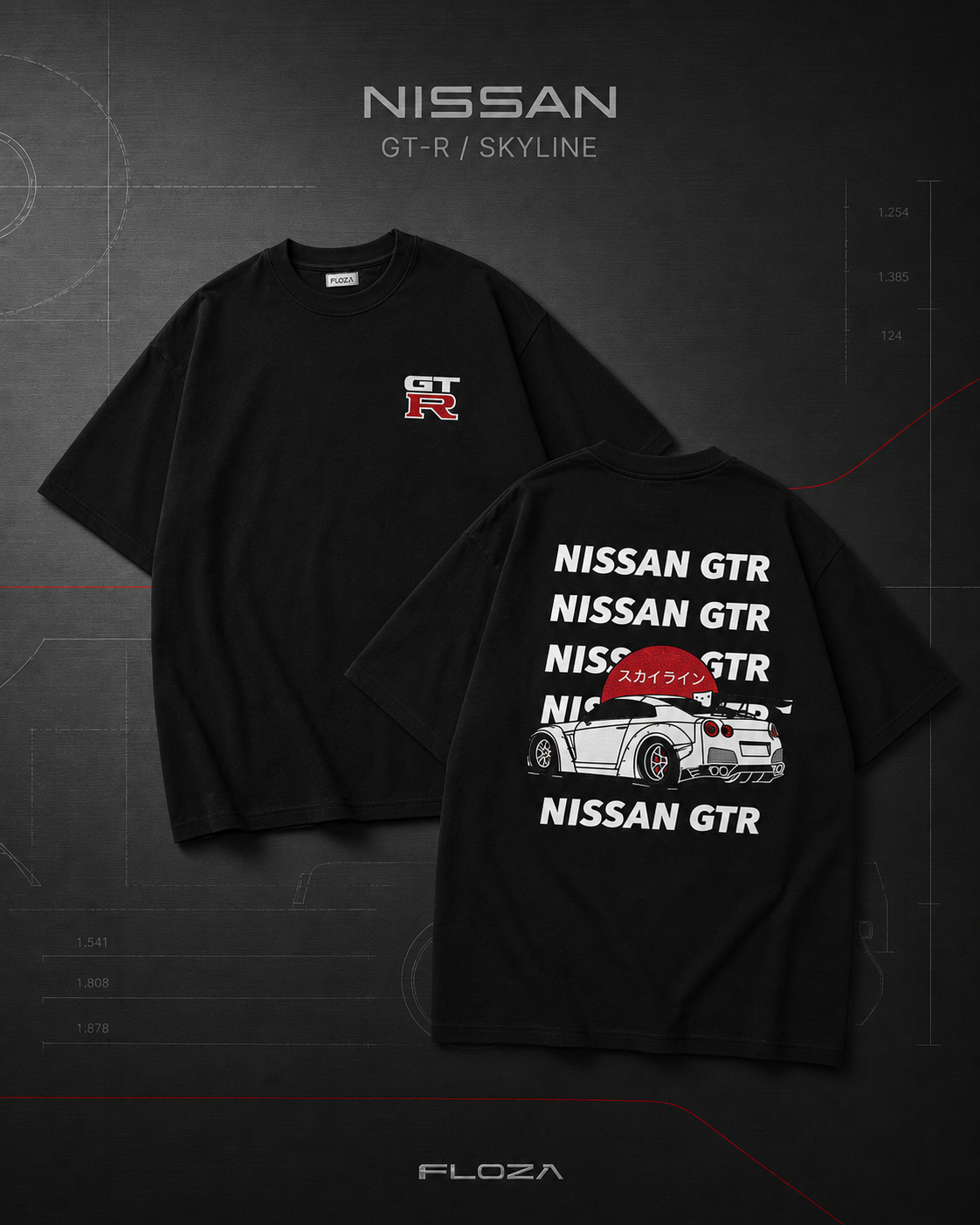 Nissan GTR Tee