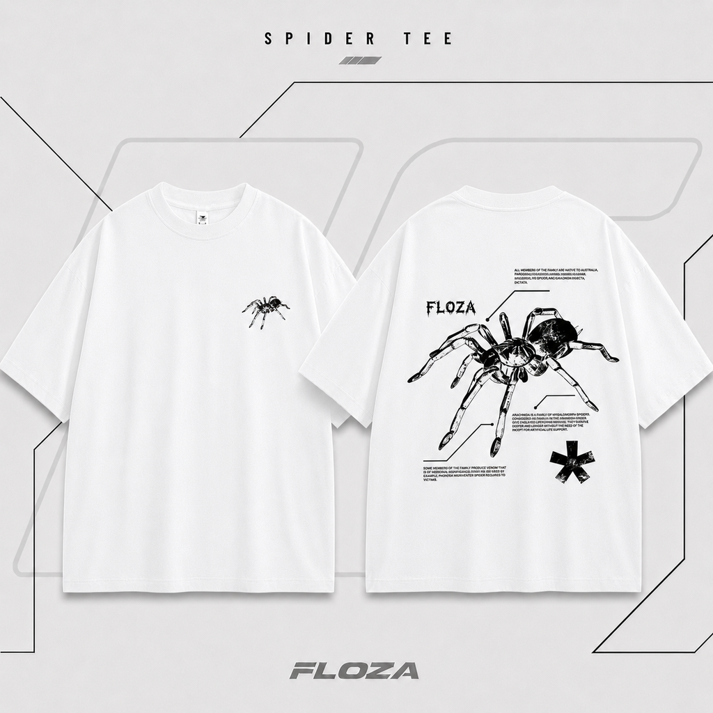 White Spider Tee
