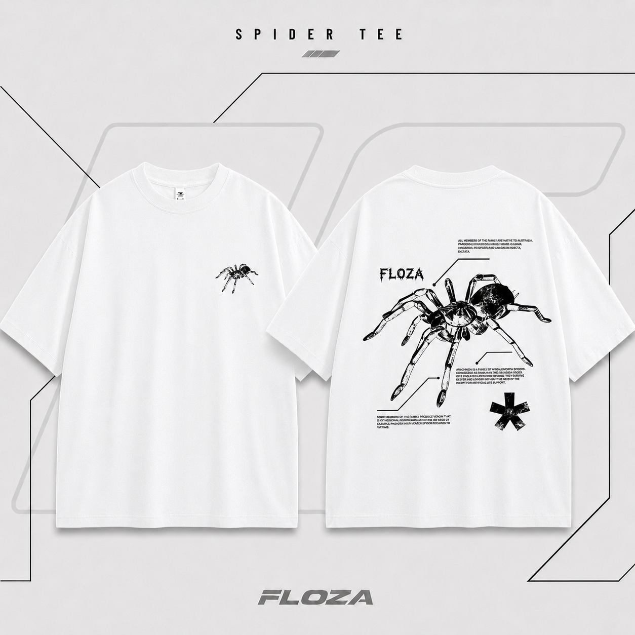 White Spider Tee