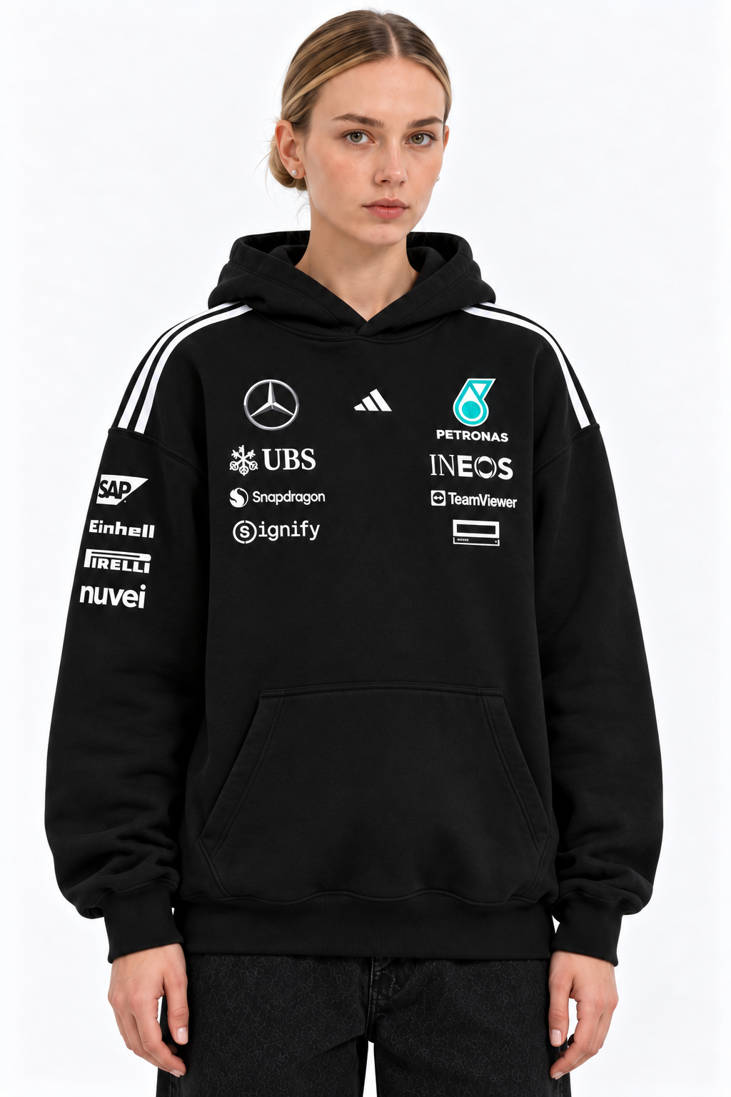 Black Mercedes AMG Hoodie