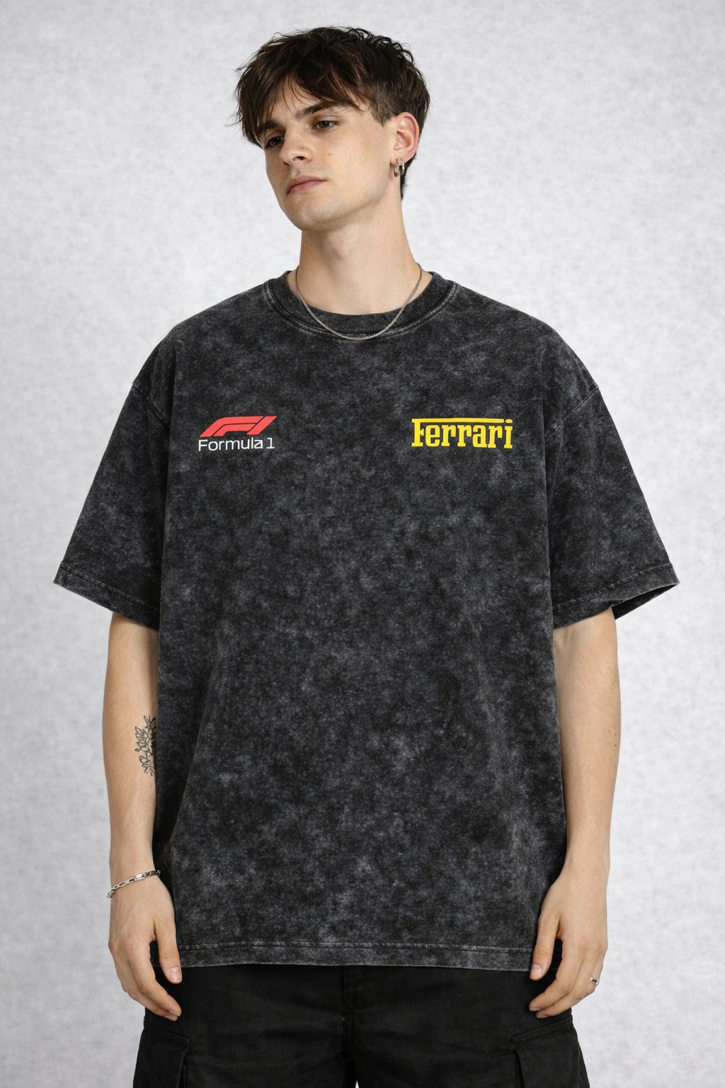 Ferrari Oversized Acid Wash