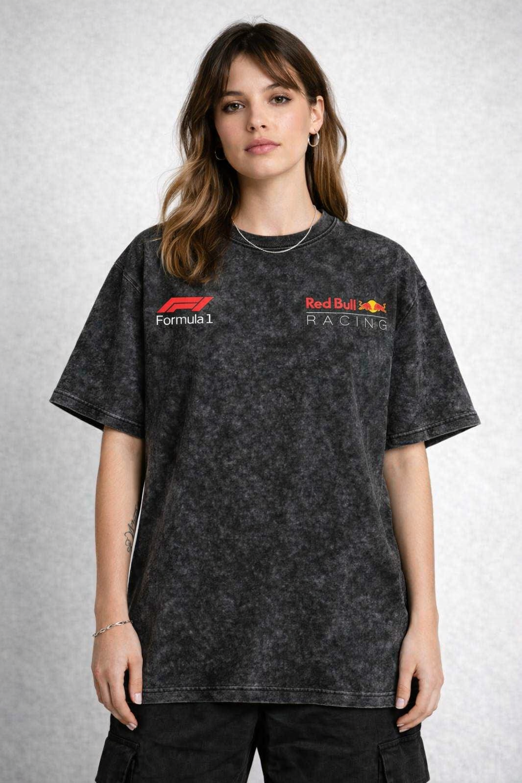 Red Bull Oversized Acid Wash
