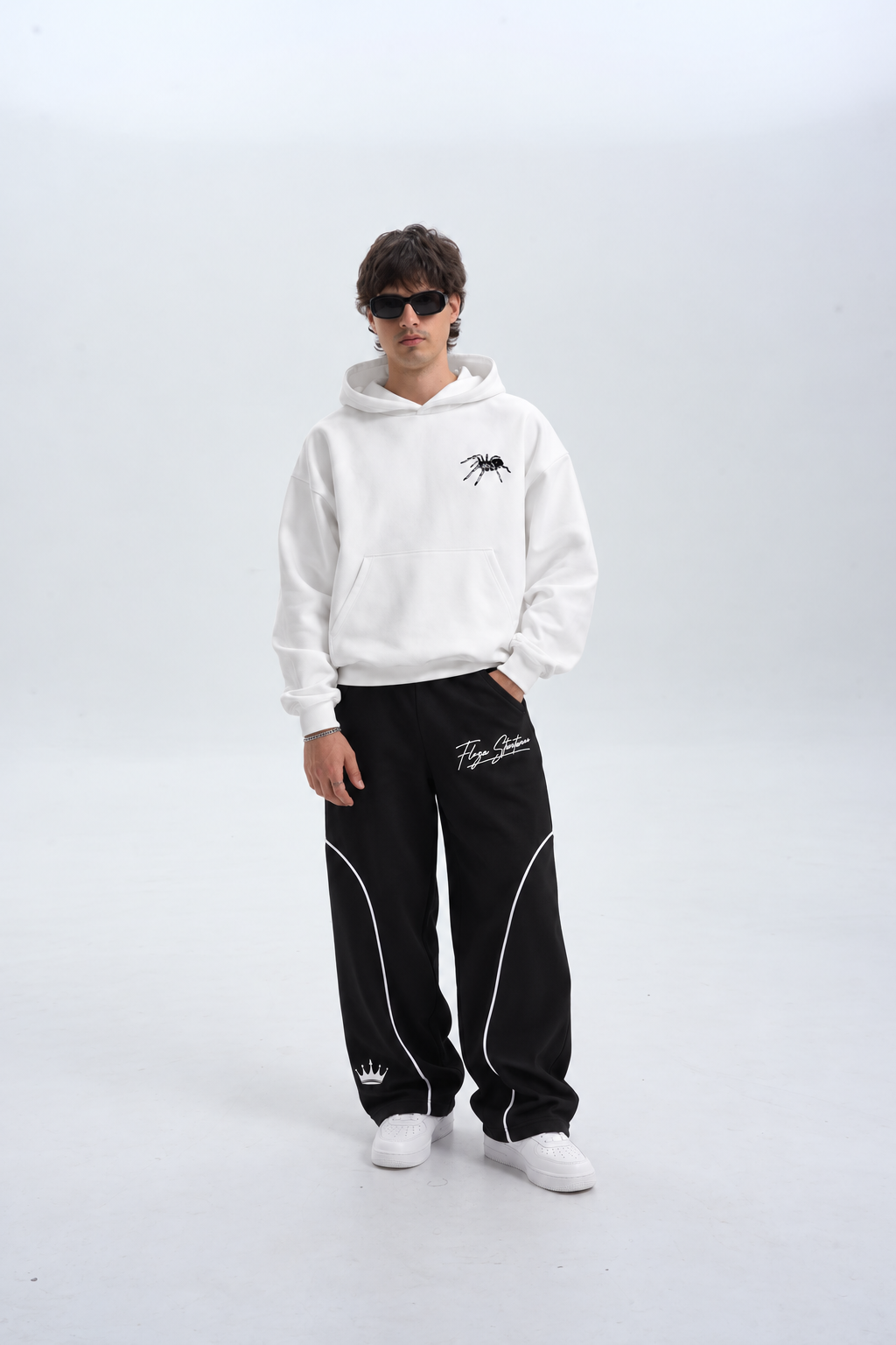 White Spider Hoodie