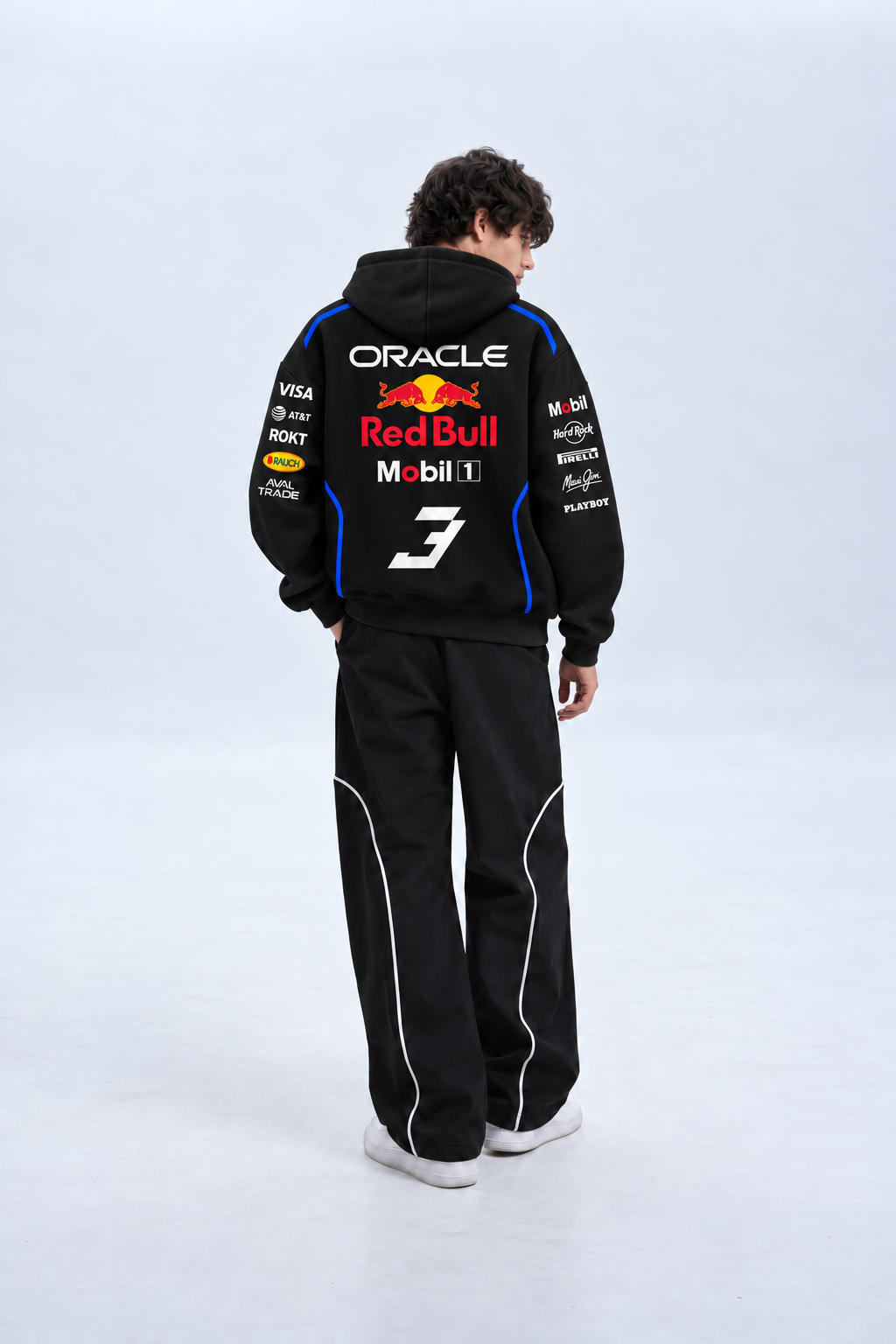 Black Redbull f1  Hoodie
