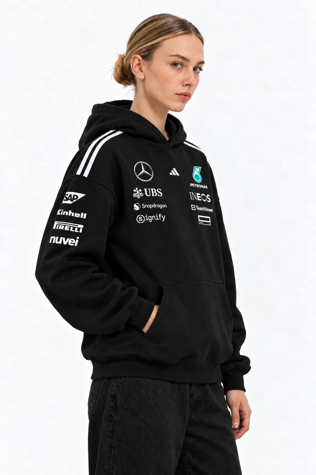 Black Mercedes AMG Hoodie