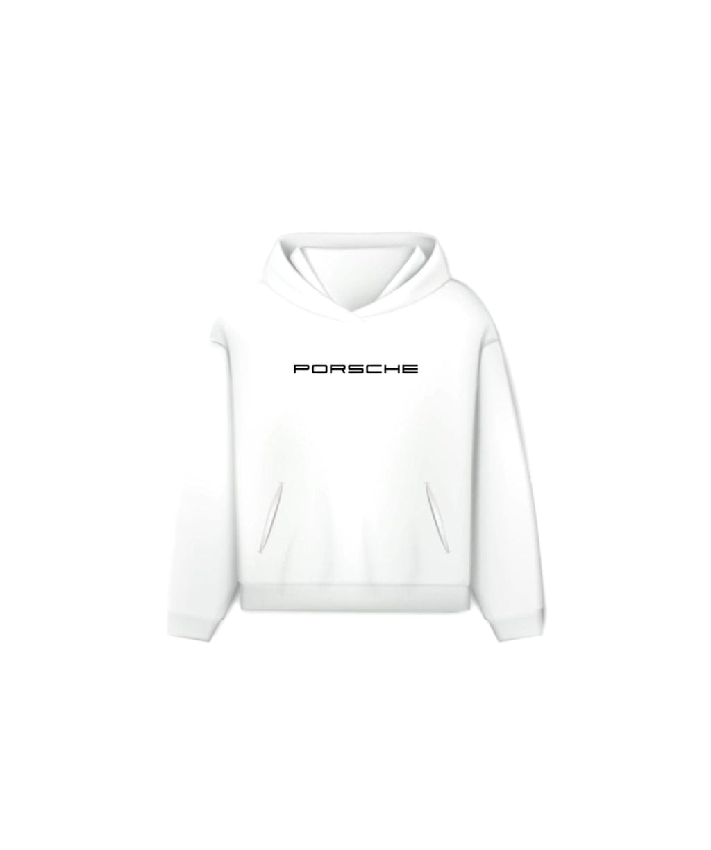 White Porshe Hoodie