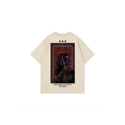 Beige Bronco Tee