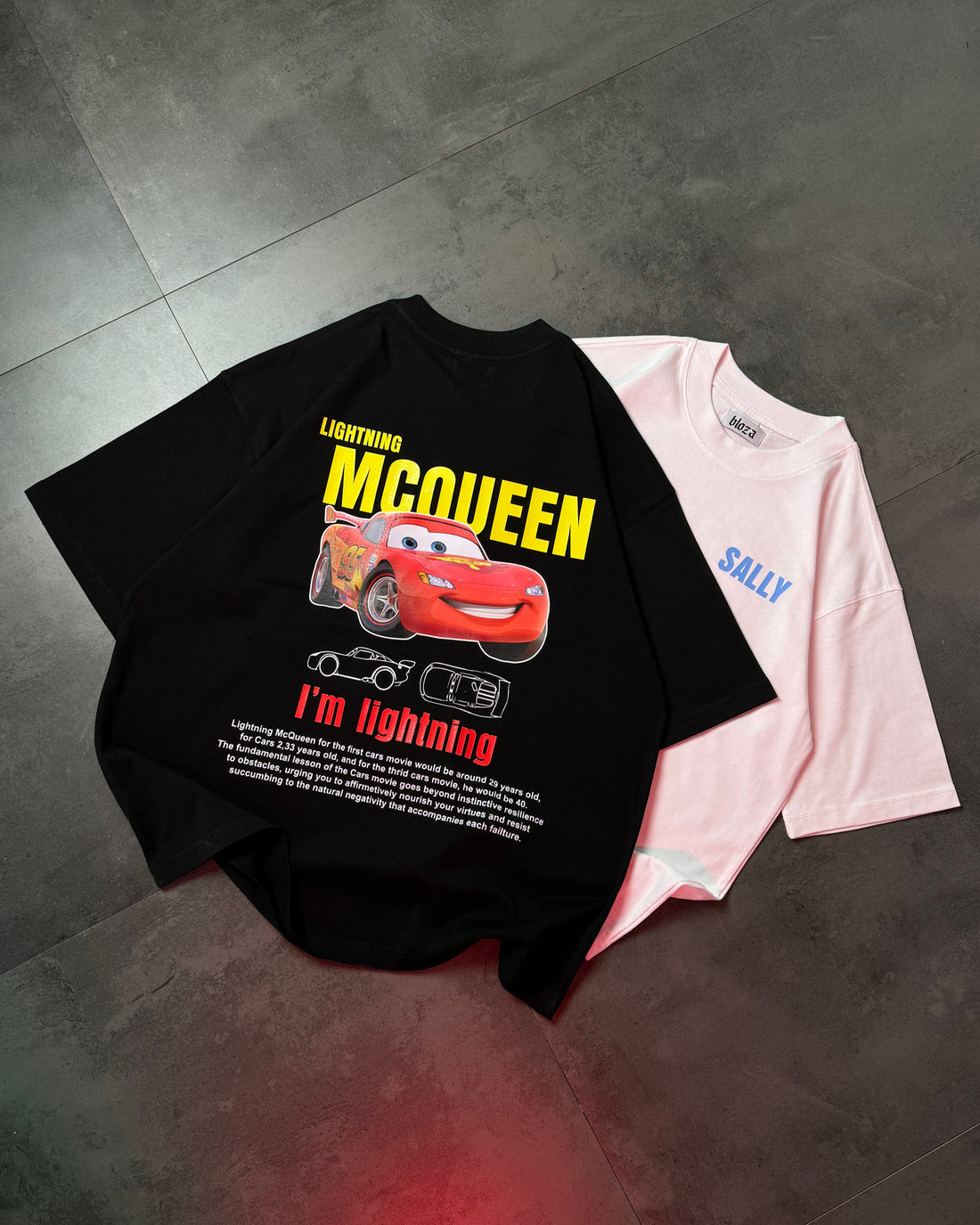 Mcqueen & Sally Tee Pair