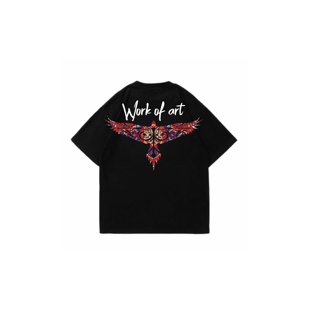 Work Of Art Tee Black
