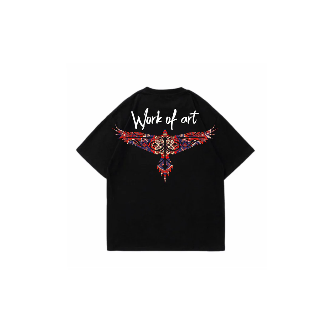 Work Of Art Tee Black